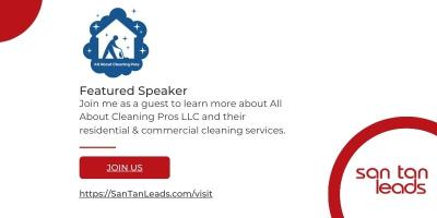 Speaker: All About Cleaning Pros LLC